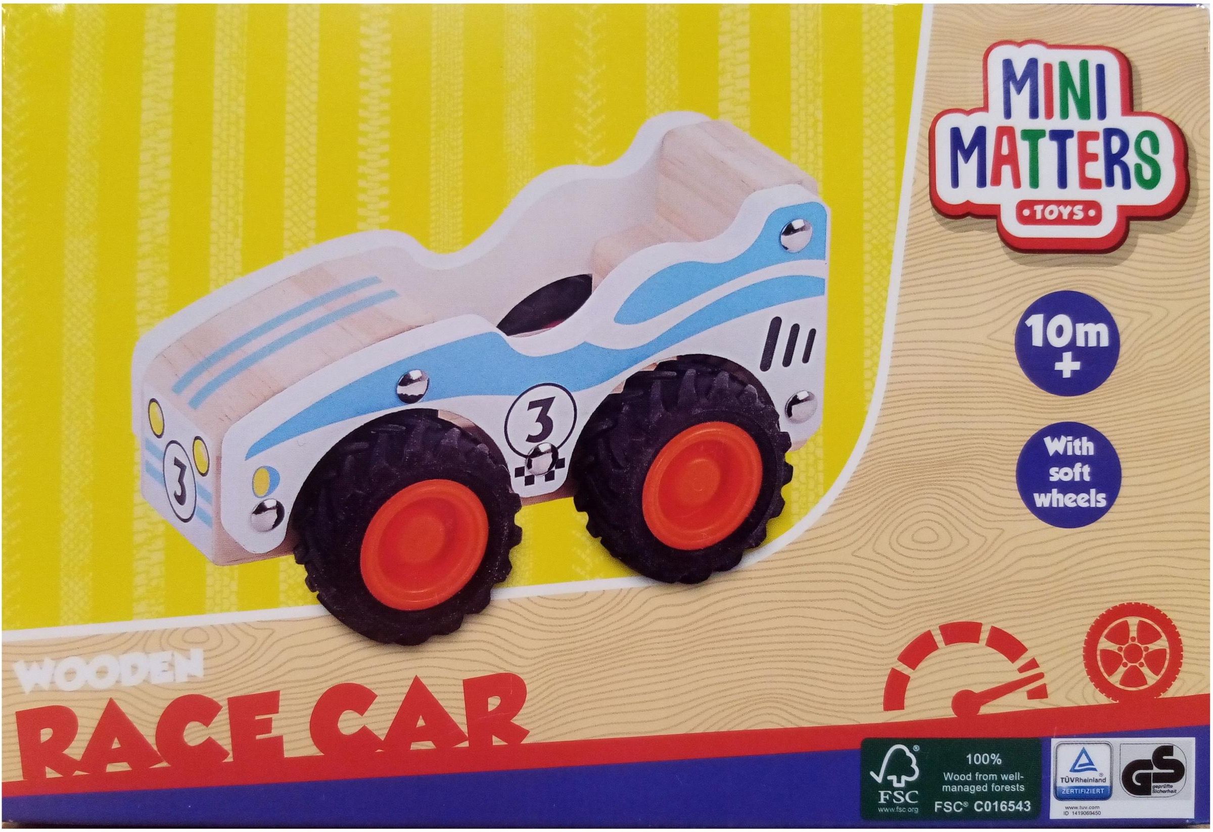 Mini Matters Pojazd Samochód Drewniany Wyścigówka Ceny i opinie