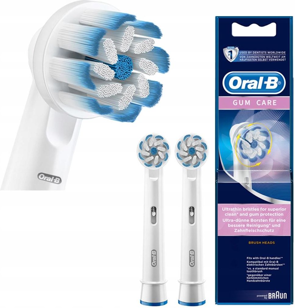 Końcówka Oral-B Końcówki EB60 Sensitive Clean 2szt. - Opinie I Ceny Na ...