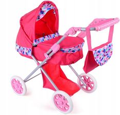 Zdjęcie Świat Dziecka Wózek Lalkowy Gondola Głęboki Dla Lalek Z Torebką - Skalbmierz