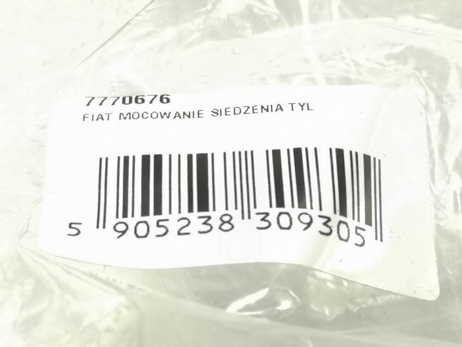 Zaczep Oparcia Kanapy Tył Fiat Brava Bravo 95-98 - zdjęcie 1 Zaczep Oparcia Kanapy Tył Fiat Brava Bravo 95-98