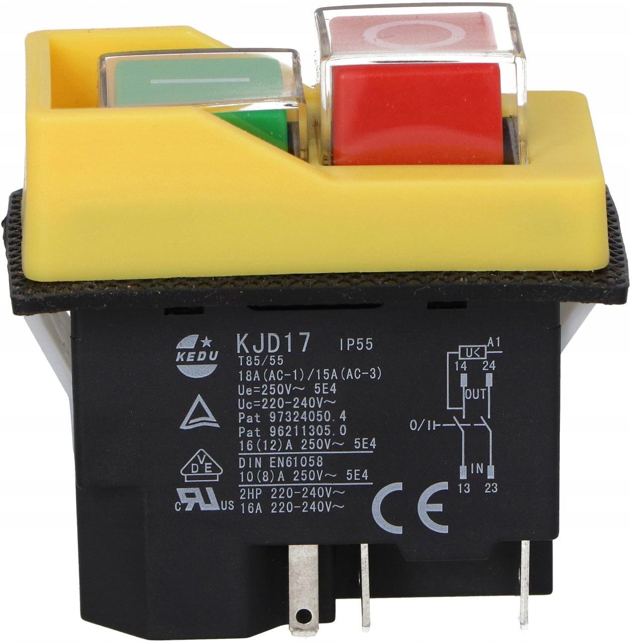 Wyłącznik Elektromagnetyczny Kjd17 (Dz-6) 230V - Opinie i ceny na Ceneo.pl