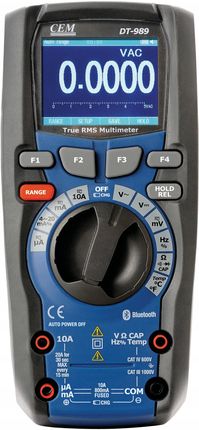 Cem Multimetr 50000 Trms Automat Bluetooth DT989