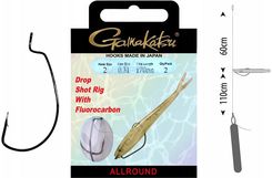 Gamakatsu G-HV2 Sakura Phantom Custom Hook - Wide Head For Thick Threads (Size SS)