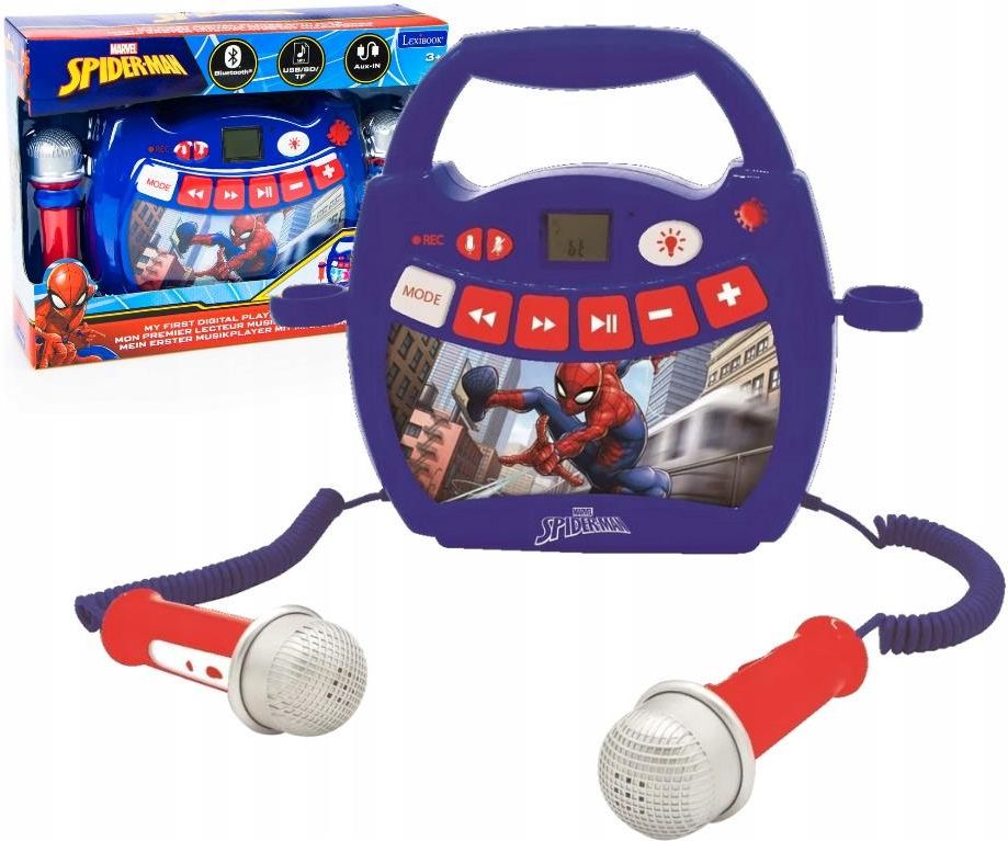Lexibook - Marvel Spiderman Compact Cyber Arcade - Consola de videojuegos - En la caja original