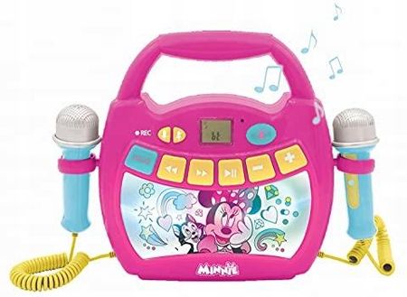 Lexibook Disney Minnie-Portable Karaoke Digital Pl