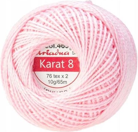 Kordonek Karat 8 kol. 465 Różowy Ariadna jakość