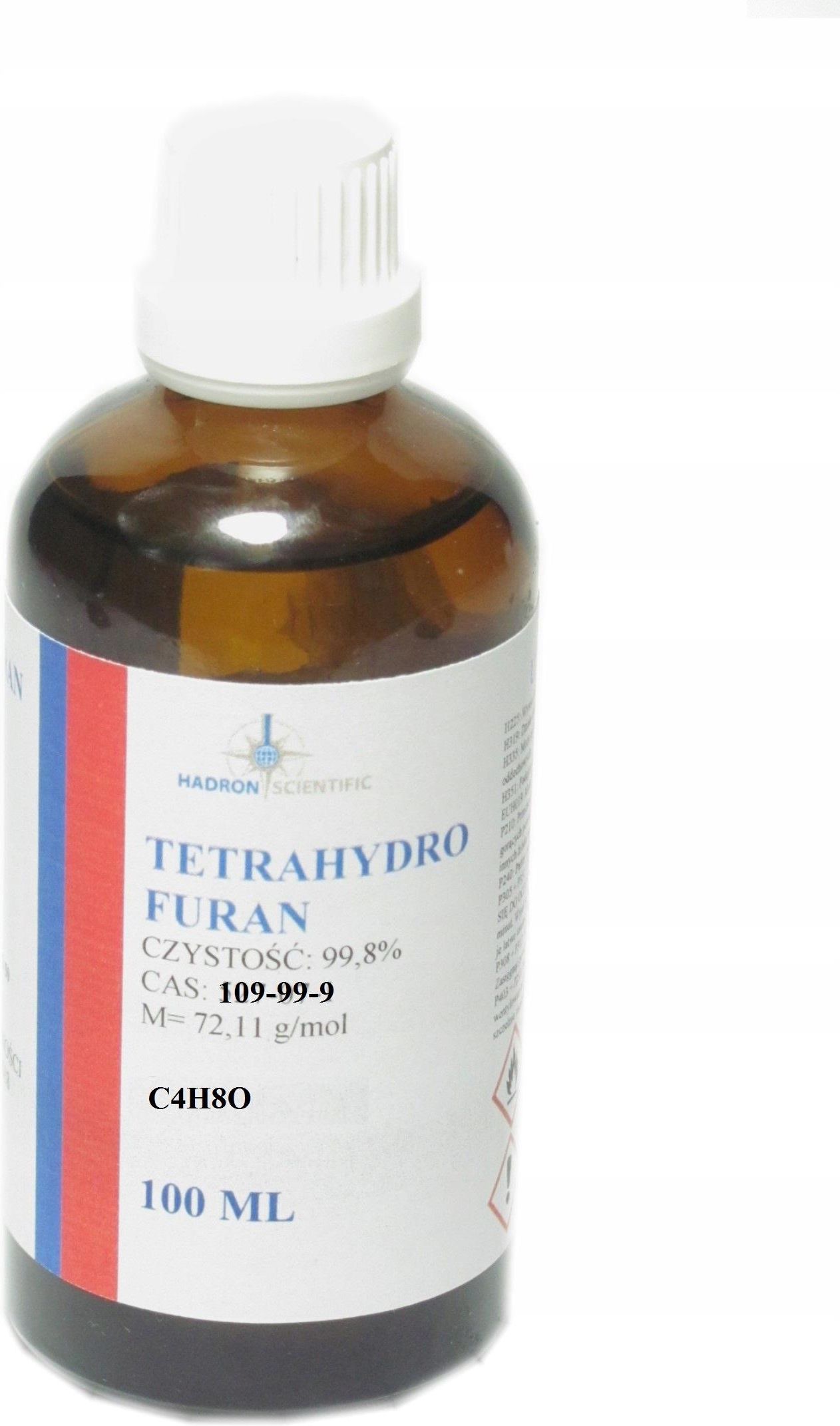 Drobne akcesoria medyczne Tetrahydrofuran Thf Czysty 100ml - Ceny i ...