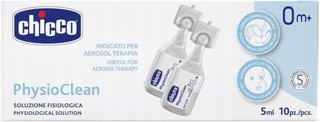 Chicco Physio Clean 5 Ml10szt. Sól Fizjologiczna