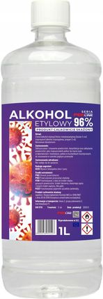 Alkohol Etylowy Etanol Spirytus Dezynfekcja 96% 1L