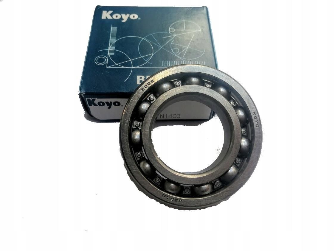 Cuscinetto A Sfera KOYO Japan 6006 C3 30x55x13 Mm, Ricambio Auto Originale Giapponese - Foto 3
