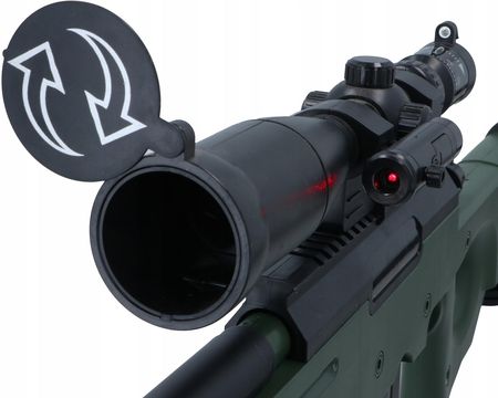 For Fun Karabin Snajperski Awp Na Kulki Laser Luneta Gun - zdjęcie 2