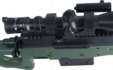 For Fun Karabin Snajperski Awp Na Kulki Laser Luneta Gun - zdjęcie 3