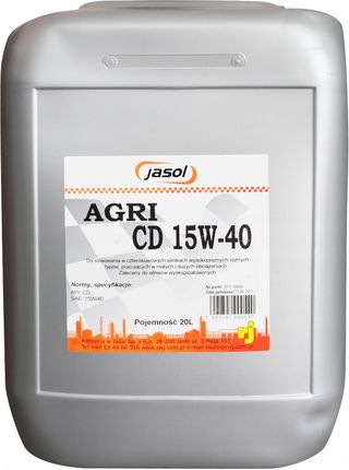 Jasol Agri Cd 15W40 20L