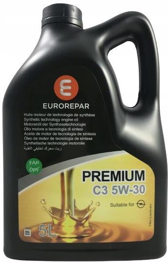Olej silnikowy Eurorepar Premium C3 5W30 Sl/Sm/Cf Dexos2 5l - Opinie i ...