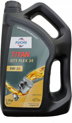 Fuchs Titan Gt1 Flex 34 Sae 5W30 5L C3/C4