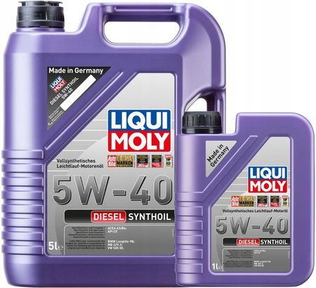 Liqui Moly Lm1341 Diesel Hoil 5W40 6L
