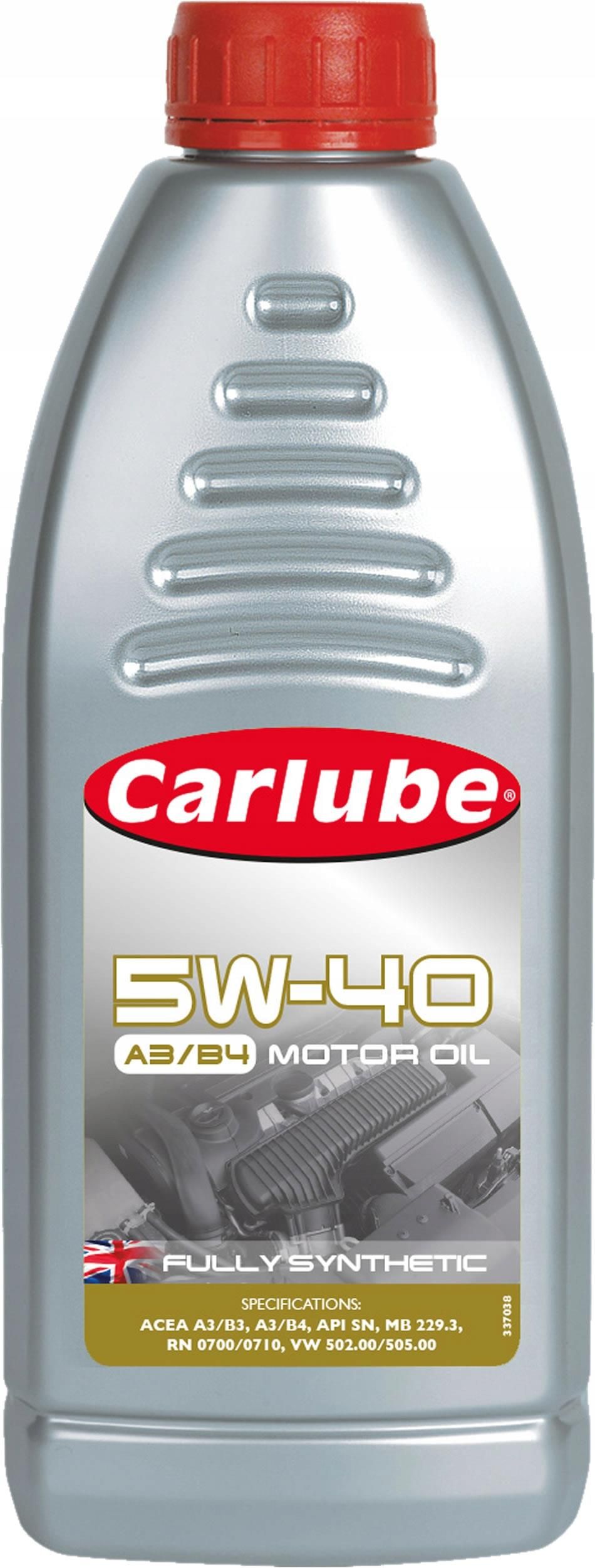 Olej silnikowy Carlube 5W40 A3/B4 Renault Rn 0710/0700 1L Opinie i