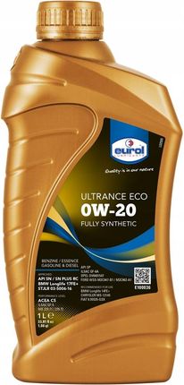 Eurol Ultrance Eco 0W20 1L