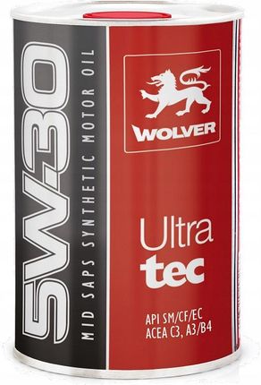 Wolver Ultratec 5W30 1L