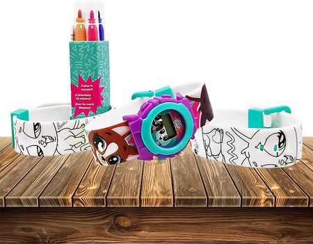 Littlest Pet Shop Zegarek + 2 Paski Do Kolorowania