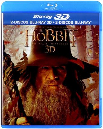 The Hobbit: An Unexpected Journey (Hobbit: Niezwykła podróż) [Blu-Ray 3D]+[Blu-Ray]
