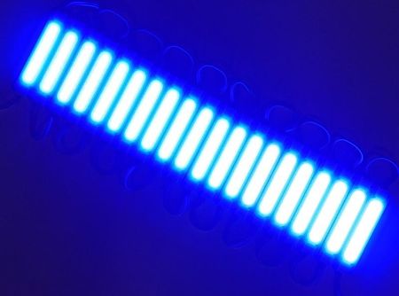 Moduł 9xdioda LED SMD5050 2w/12V niebieska