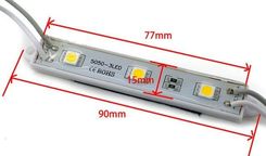 Zdjęcie MODUŁ 3xDioda LED 5050 0,5w/12V BIAŁA ZIMNA - Jawor
