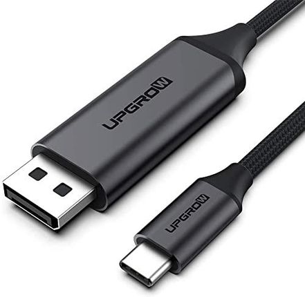 UPGROW UPGROW KABEL USB-C NA DISPLAYPORT - 4K 60HZ 4FT DO DOMOWEGO BIURA, KABEL USB-C NA DP, KOMPATYBILNY Z MACBOOK PRO/AIR, IPAD PRO Z LAPTOPAMI I TE