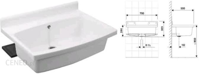 ABU-Plast MAXI 70x50 biały (715301) 6000701 (Pyramis 070003401)