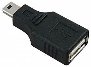 3GO AUSB-MINIUSB Câble USB USB A Mini-USB A Noir - Câbles USB (USB A, Mini- USB A, 2.0, Male Connector / Female Connector, Noir