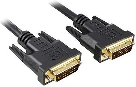 PREMIUMCORD  DVI KABEL POŁĄCZENIOWY - 0,5 M, DUAL-LINK, DVI-D (24 + 1) WTYCZKA NA WTYCZKĘ, CYFROWA, FULL HD 1080P, MAKS. ROZDZIELCZOŚĆ: 2560 X 1600 PI