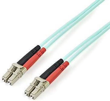 STARTECH.COM  KABEL SIECIOWY Z WŁÓKNA SZKLANEGO Z WŁÓKNA SZKLANEGO 2 M 10 GB AQUA MULTIMODE 50/125 DUPLEX LSZH LWL LC - LC  ()