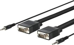 VIVOLINK  PROVGAS2 - ADAPTER KABLA WIDEO (2 M, VGA (D-SUB) + 3,5 MM, VGA (D-SUB) + 3,5 MM, MALE, STRAIGHT)  ()