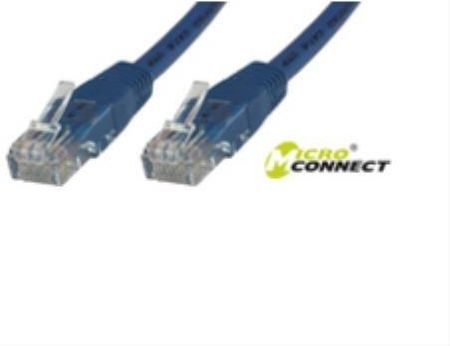 MICROCONNECT  CAT5E UTP 1 M 1 M CAT5E U/UTP (UTP) BLUE NETWORKING CABLES – KABEL SIECIOWY (1 M, CAT5E, RJ-45, 50-PINOWY TELCO, U/UTP (UTP), BLUE)  ()