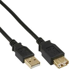 INLINE  34611S USB 2.0 PRZEDŁUŻKA, WTYCZKA/GNIAZDO, TYP A, CZARNY, STYKI ZŁOTE, 10 M  ()