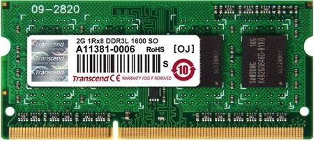 TRANSCEND PAMIĘĆ RAM DDR 2GB SYNOLOGY QNAP NAS TS-251 TS-451 TS256MSK64W6N