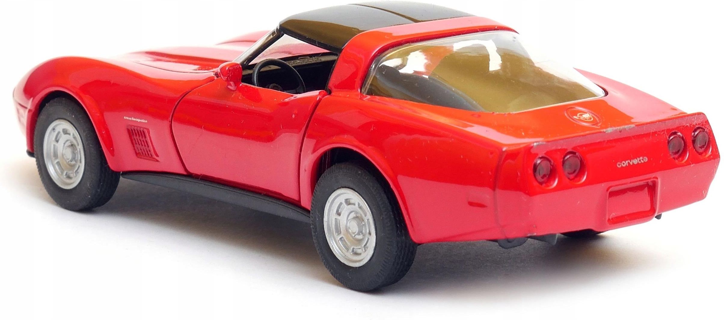 Welly Chevrolet Corvette Coupe 1982 1:34-39 Czerwony - Ceny i