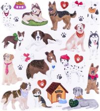 Zdjęcie Naklejki z brokatem psy 27 szt - Niepołomice