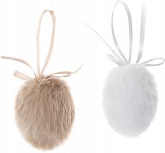 Zdjęcie Zawieszki Jajka 6 CM 2 Szt Neutralne - Rzeszów