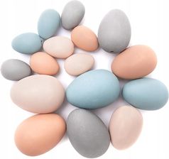 Zdjęcie Jajka dekoracyjne 16 szt dusty pastel - Sulejówek