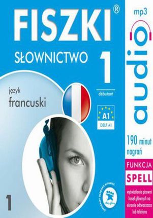 Fiszki audio język francuski Słownictwo 1 (Audiobook)