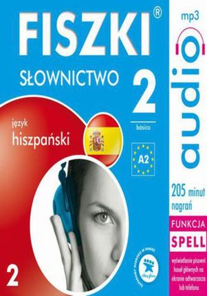 Fiszki audio język hiszpański Słownictwo 2 (Audiobook)