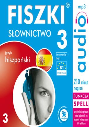 Fiszki audio język hiszpański Słownictwo 3 (Audiobook)
