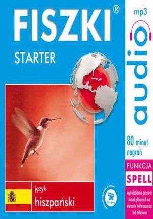 Fiszki audio język hiszpański Starter (Audiobook)