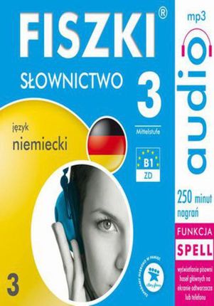 Fiszki audio język niemiecki Słownictwo 3 (Audiobook)