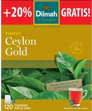 Zdjęcie Dilmah Czarna Ceylon Gold 120 Torebek - Rabka-Zdrój