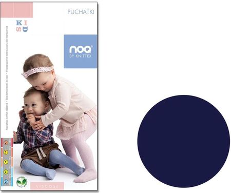 Rajstopy dla dzieci niemowlęce z wiskozy 80-86 Blu marino