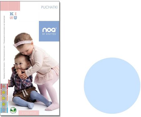 Rajstopy dla dzieci niemowlęce z wiskozy 80-86 Baby blue