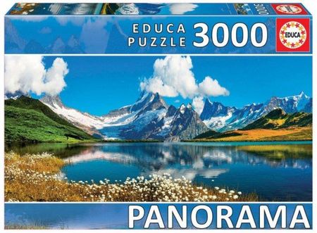 Educa Puzzle 3000 Elementów Jezioro Bachalp (Panorama)