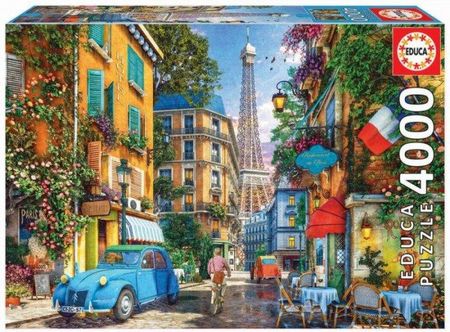 Educa Puzzle 4000 Elementów Uliczka W Paryżu